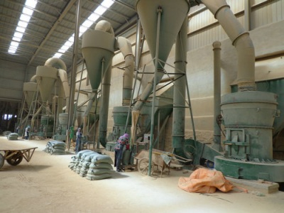 膨潤(rùn)土生產(chǎn)現(xiàn)場(chǎng)